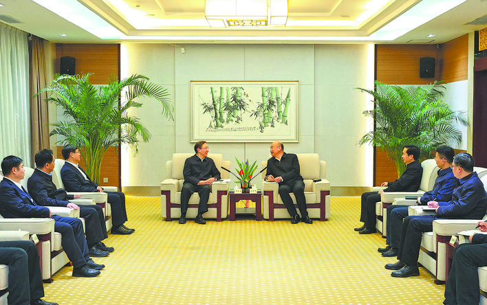 國家電網(wǎng)董事長、黨組書記辛保安拜會(huì)陜西省委書記劉國中、省長趙一德