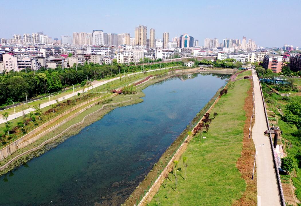 江西鷹潭這個水環(huán)境治理項目，很美！