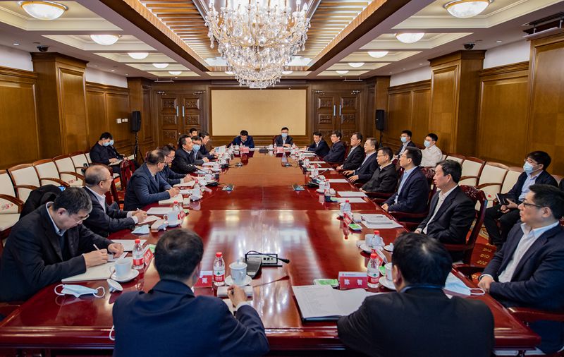 鄒磊、寇偉會見哈電集團(tuán)董事長曹志安、總經(jīng)理吳偉章