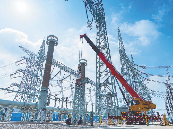賦能京畿，北京東變電站擴(kuò)建忙