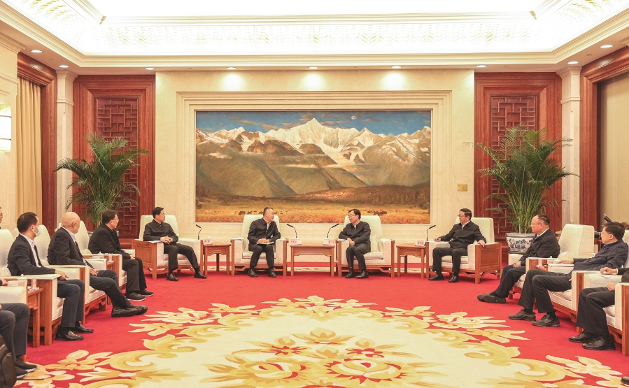 雷鳴山、韓君拜會(huì)云南省委書記王寧、省長(zhǎng)王予波