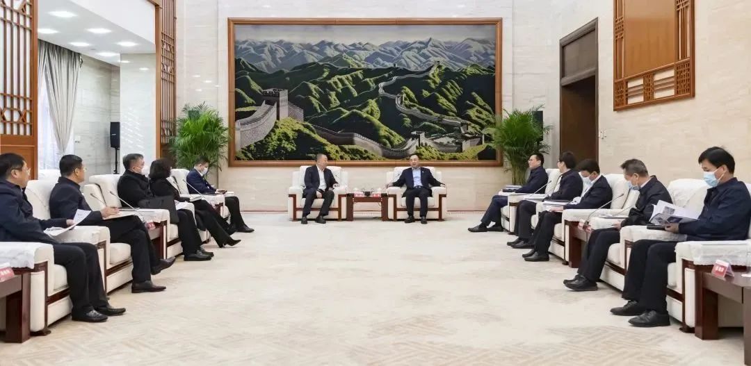 大唐集團黨組書記、董事長鄒磊會見鐵嶺市委書記、市人大常委會主任宋誠