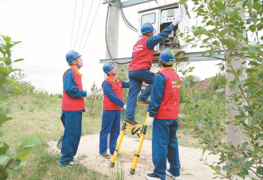 國家電網(wǎng)山西電力(朔州)共產黨員服務隊用心用情用力服務鄉(xiāng)村振興