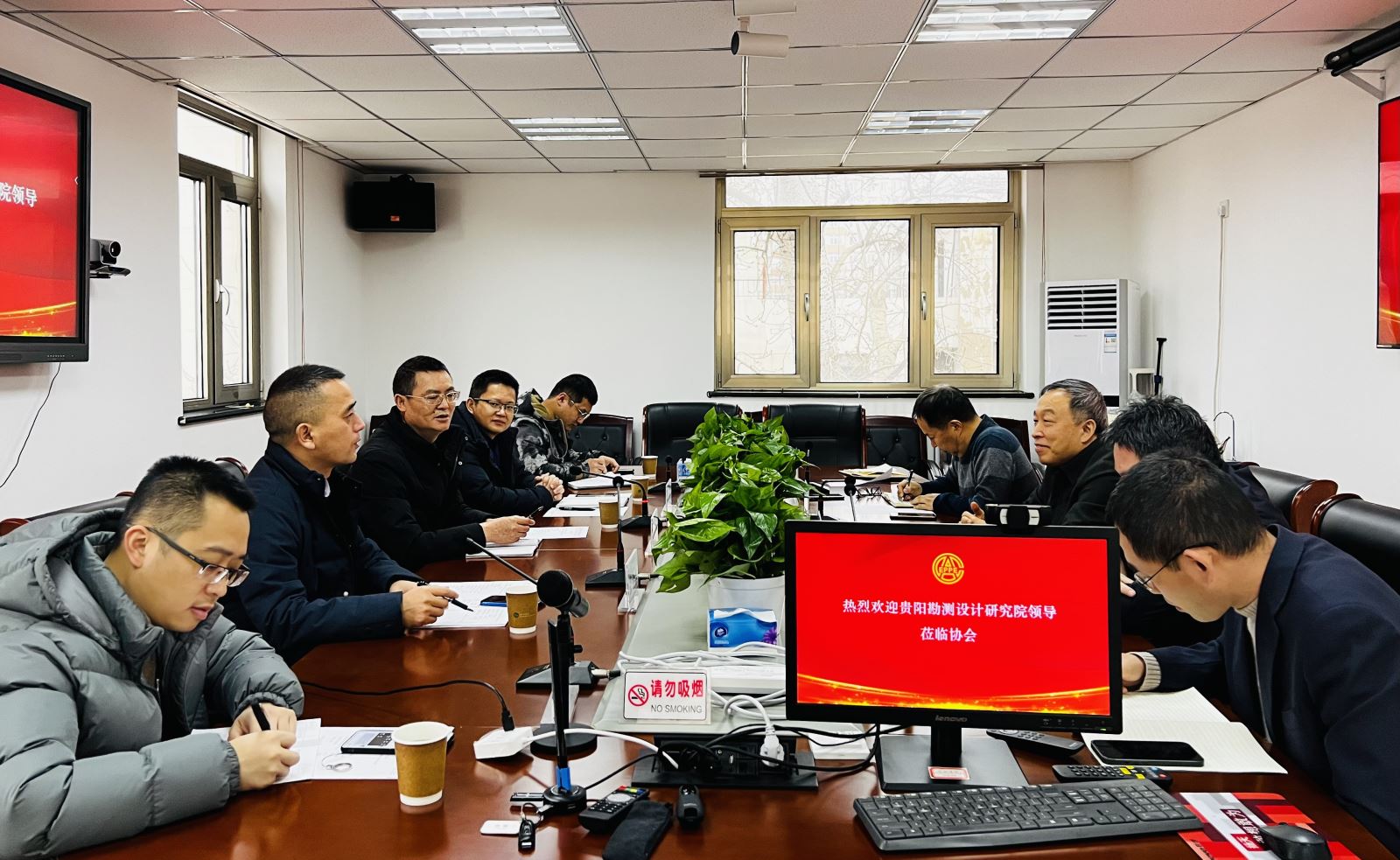 中國電力規(guī)劃設(shè)計協(xié)會李愛民與中國電建貴陽院、國網(wǎng)江蘇電力設(shè)計咨詢公司領(lǐng)導(dǎo)座談交流