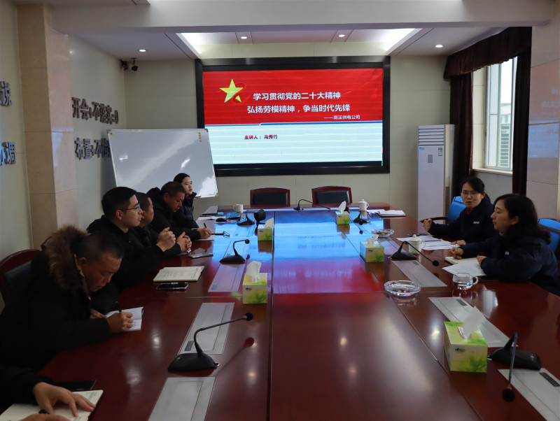 國網宜賓南溪供電公司“分享+培訓”模式，學勞模助力青工成長