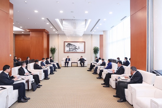 華能集團有限公司總經(jīng)理、黨組副書記鄧建玲會見淄博市委書記馬曉磊