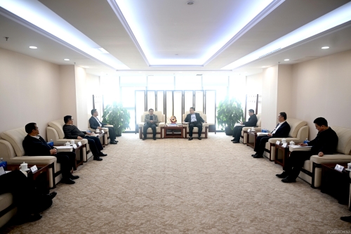 中國電建黨委常委、副總經(jīng)理王小軍會見大理州委副書記肖創(chuàng)勇