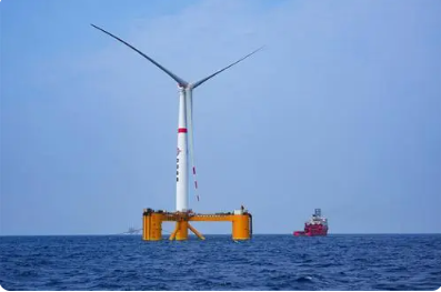 青島制造！我國首座深遠海浮式風電平臺“海油觀瀾號”完成海上安裝