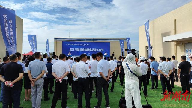 總用時不到90天，一座儲能電站在新灣鎮(zhèn)拔地而起