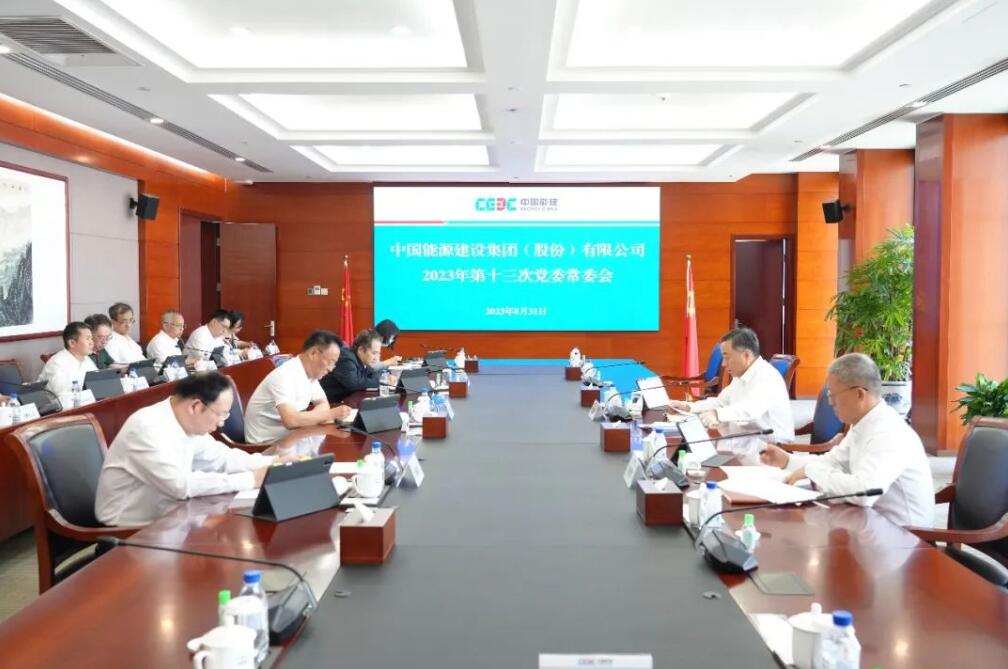中國能建黨委集中學(xué)習(xí)習(xí)近平總書記近期重要講話、重要指示批示精神