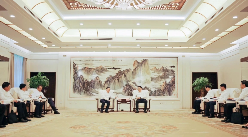 中國(guó)能建黨委書記、董事長(zhǎng)宋海良拜會(huì)陜西省省長(zhǎng)趙剛