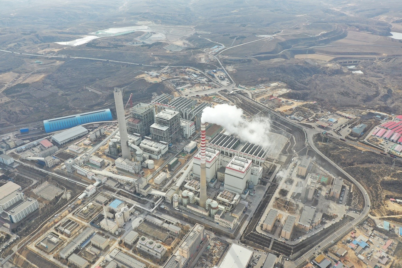 內蒙古京泰發(fā)電公司酸刺溝電廠二期工程竣工投產