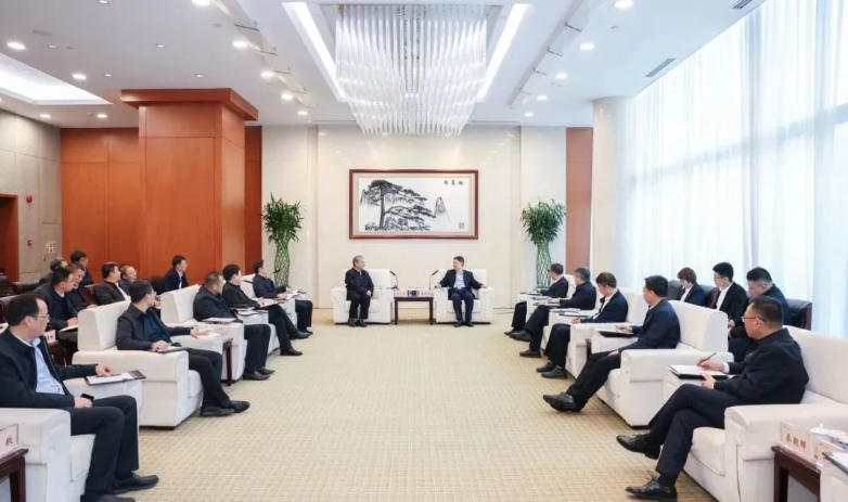 中國華能集團黨組書記、董事長溫樞剛會見河北省委常委、唐山市委書記武衛(wèi)東