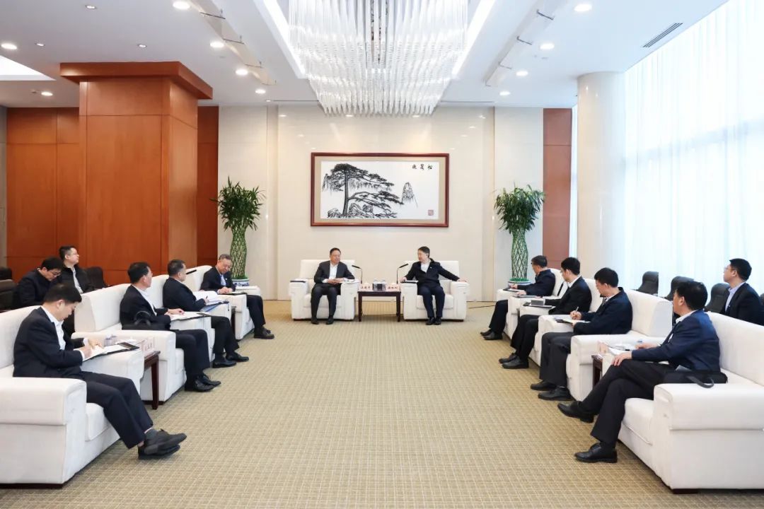 華能集團黨組書記、董事長溫樞剛會見中國鐵建黨委書記、董事長汪建平