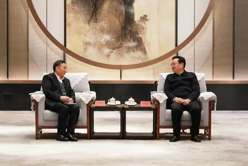 中國能建黨委書記、董事長宋海良拜會河北省委常委，雄安新區(qū)黨工委書記、管委會主任張國華并開展實地考察