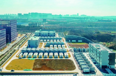 江蘇省省最大“充電寶”南京江北儲(chǔ)能電站正式