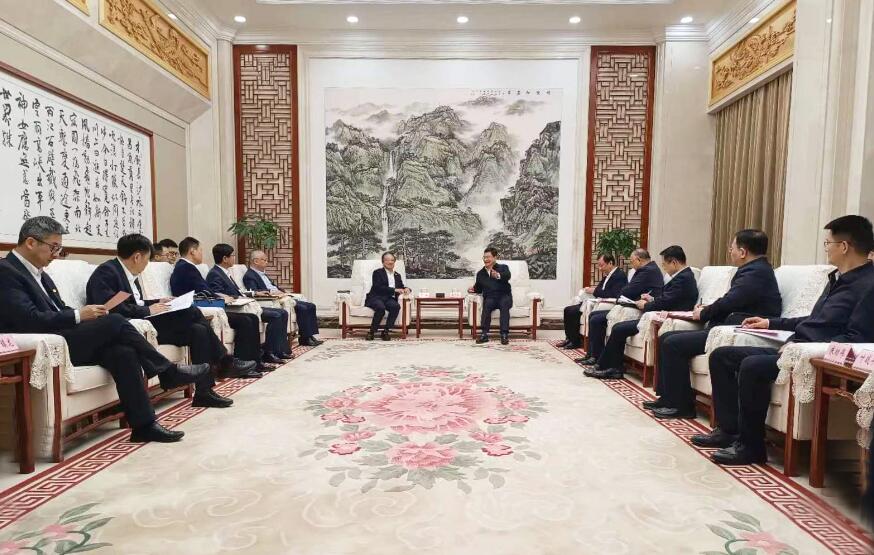 吳云拜會(huì)湖北省政府副省長(zhǎng)、黨組成員盛閱春