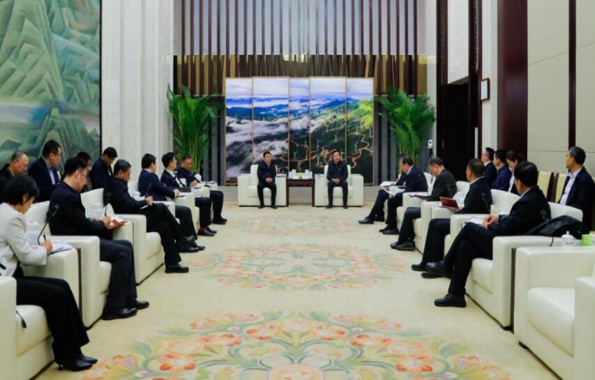 國家電投黨組書記、董事長劉明勝會見遼寧省委常委、沈陽市委書記王新偉