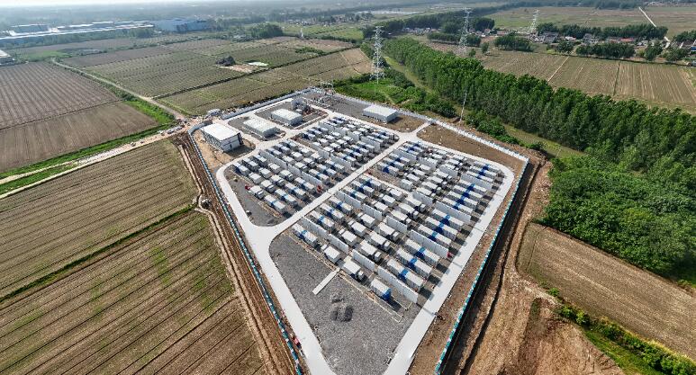 江蘇阜寧縣東溝鎮(zhèn)160兆瓦/320兆瓦時儲能電站項(xiàng)目全容量并網(wǎng)