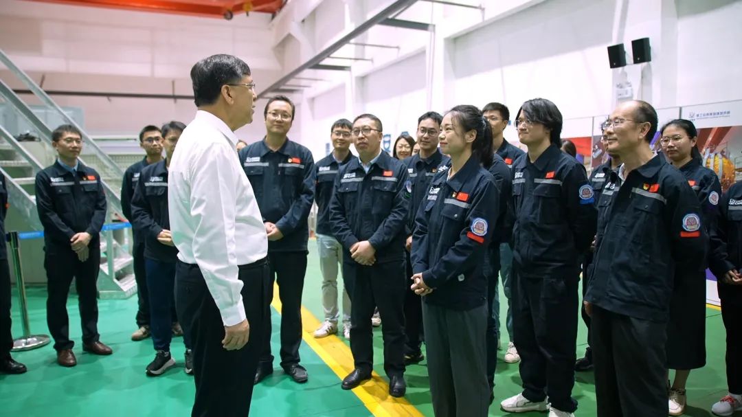 科技部黨組書記、部長陰和俊到中核集團(tuán)基層單位宣講黨的二十屆三中全會(huì)精神