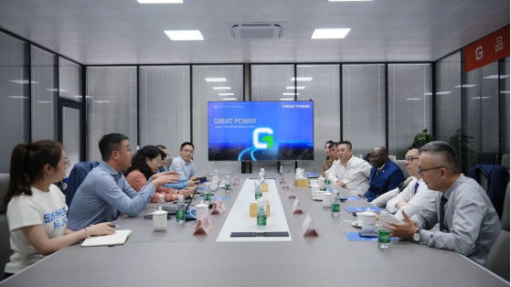 岡比亞共和國駐華大使到訪鵬輝能源，共商西非光儲項目合作