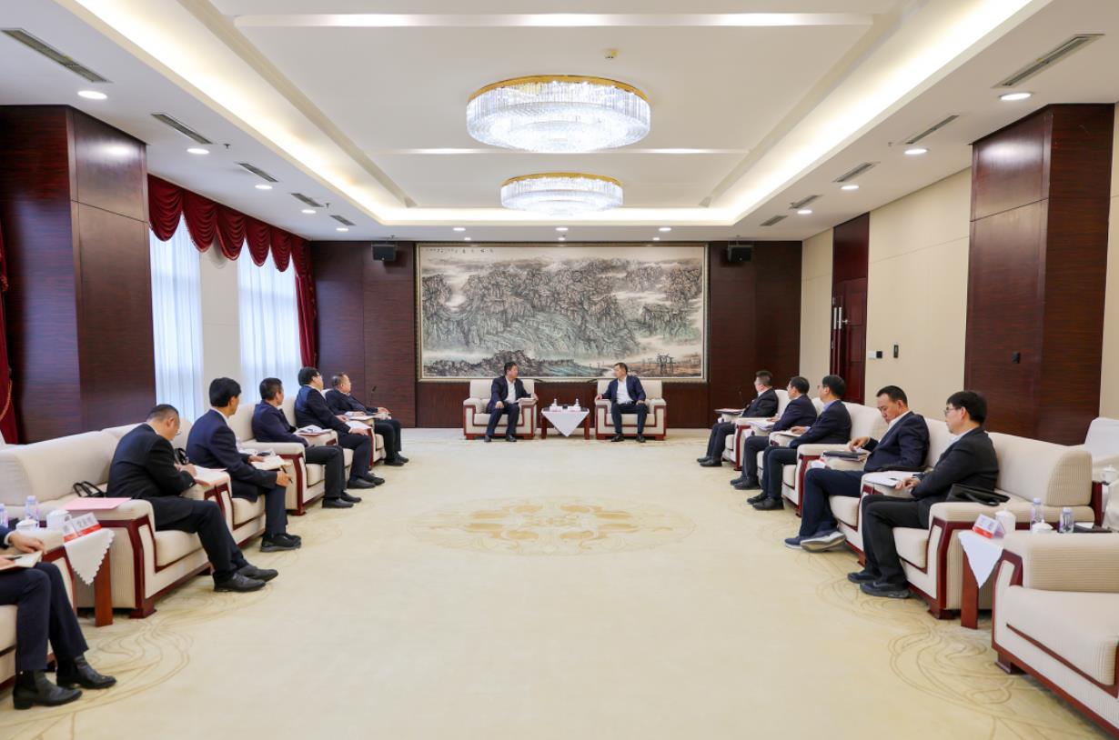大唐甘肅公司黨委書記、董事長王建偉拜會國網(wǎng)甘肅省電力公司董事長、黨委書記林一凡