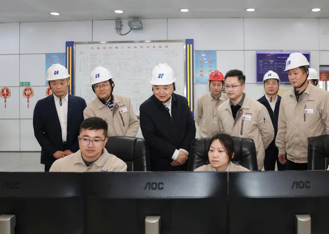 華能集團(tuán)董事長、黨組書記溫樞剛到南方分公司調(diào)研